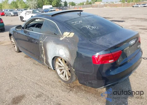 2016 Audi A5 2.0T Premium z USA, uszkodzony, nr VIN WAUM2AFR0GA015347